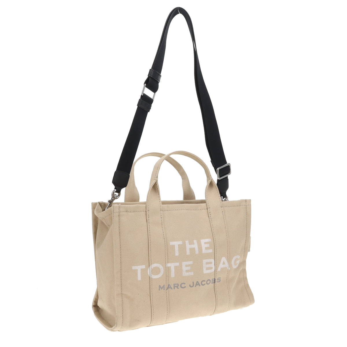 Marc Jacobs The Tote Bag Medium Beige Canvas with Strap