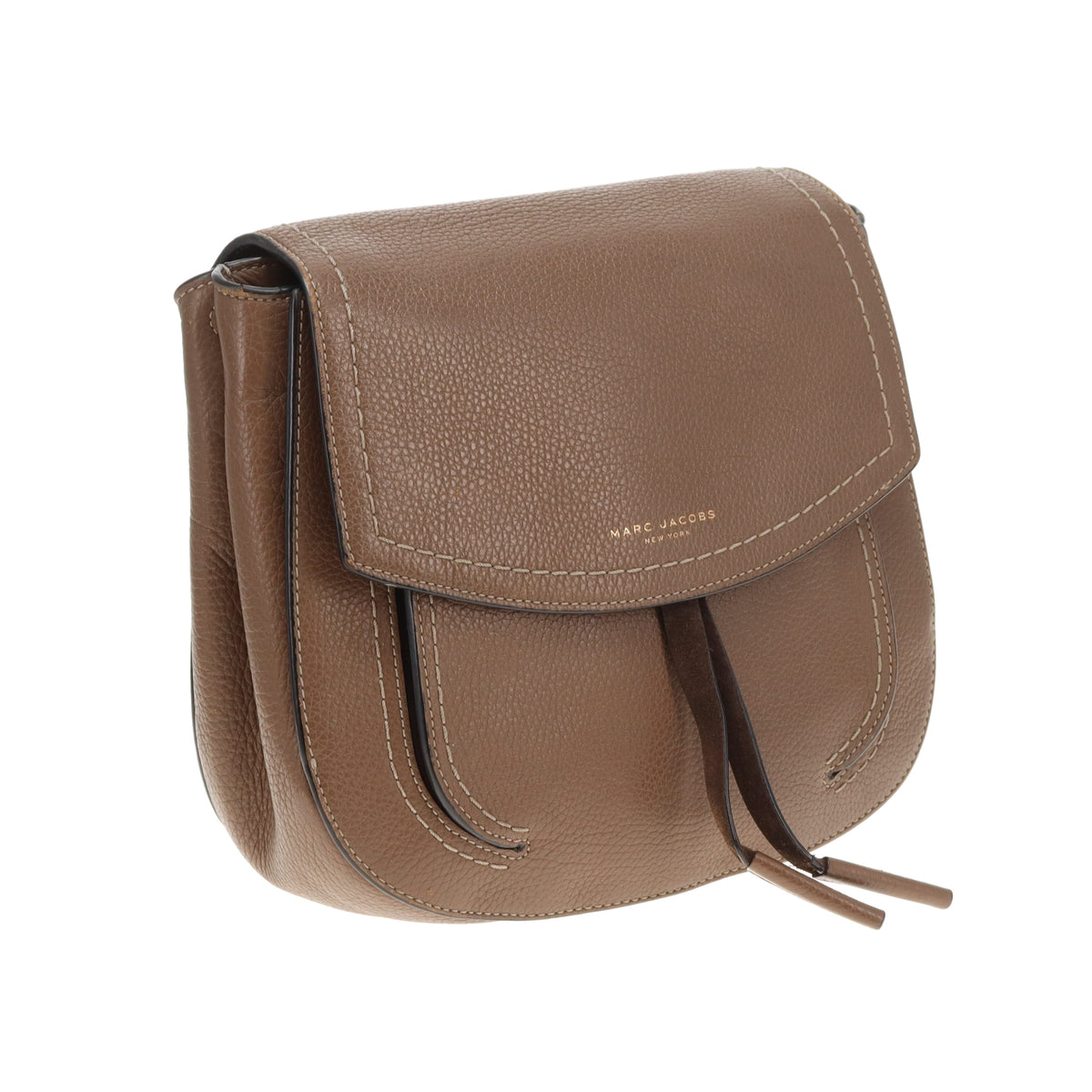 Marc Jacobs Maverick Saddle Bag Taupe