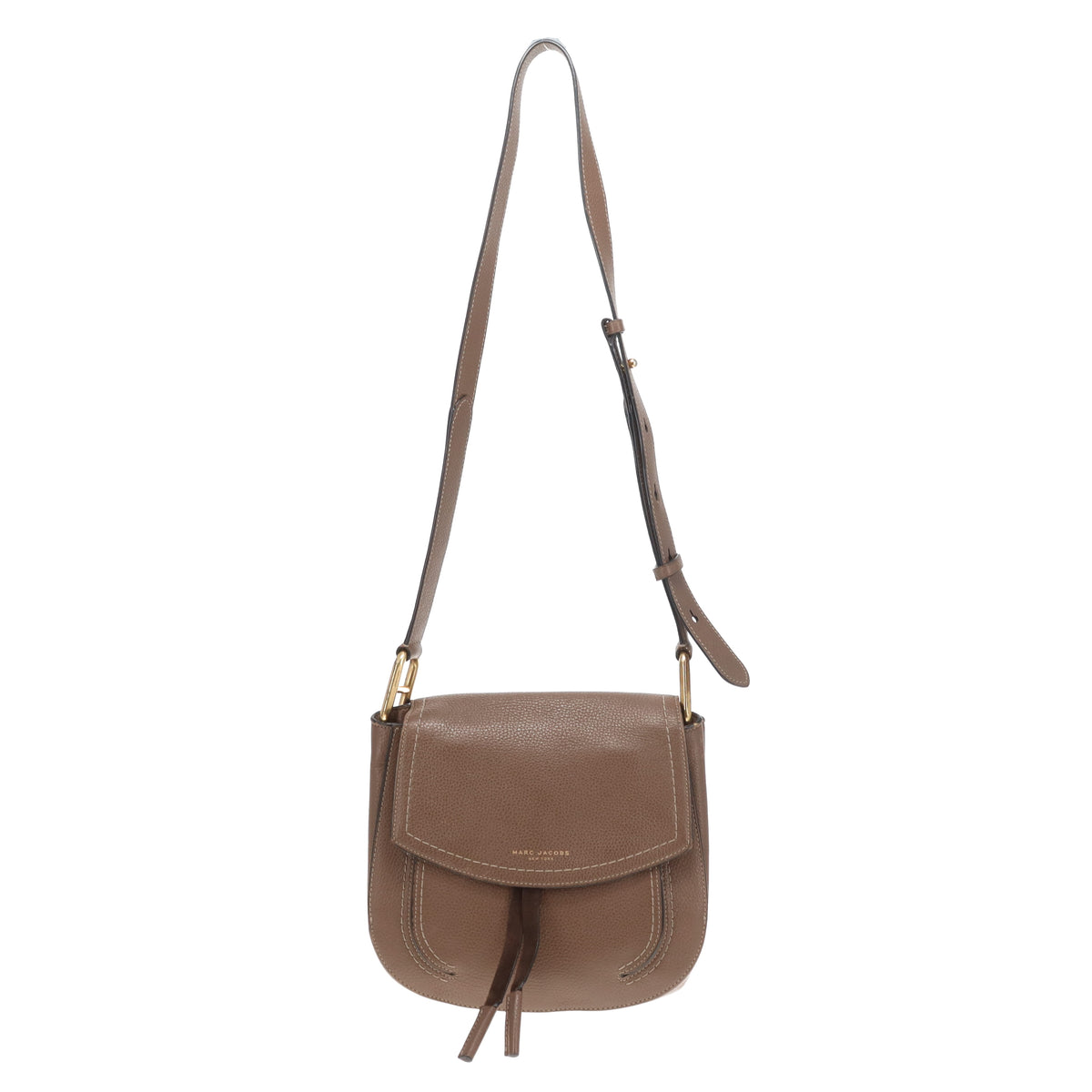 Marc Jacobs Maverick Saddle Bag Taupe
