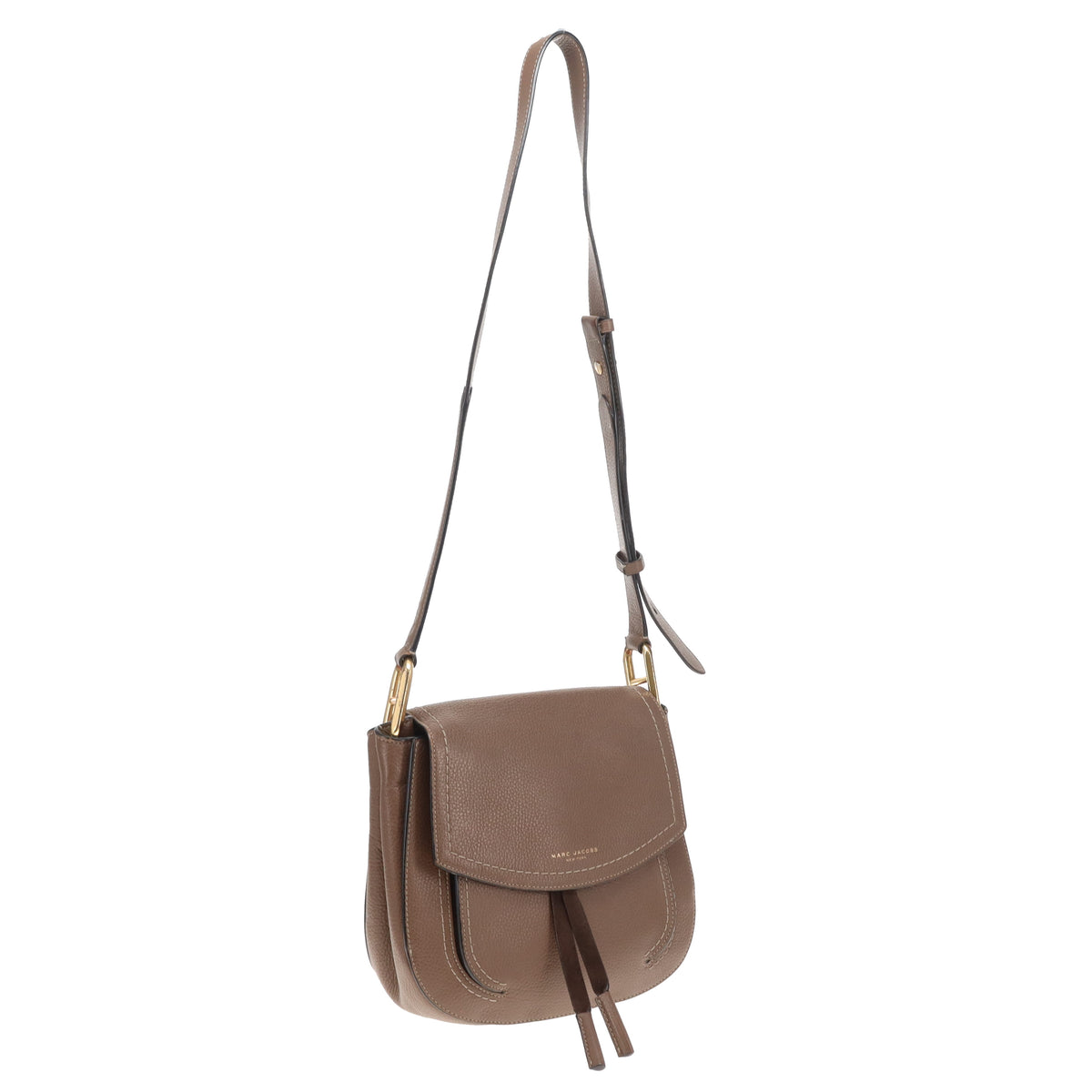 Marc Jacobs Maverick Saddle Bag Taupe