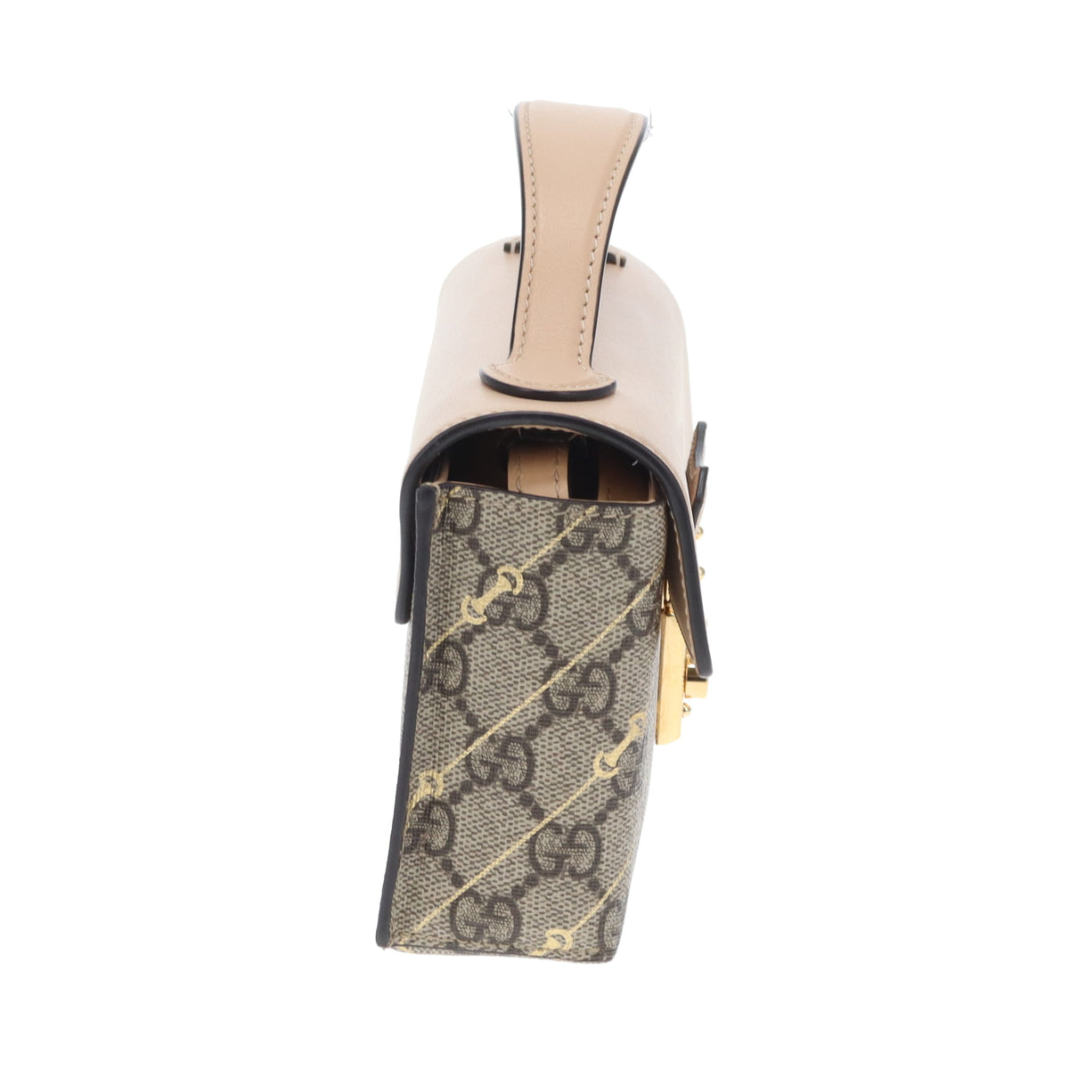 Gucci Padlock Mini Bag GG Supreme With Horsebit Print