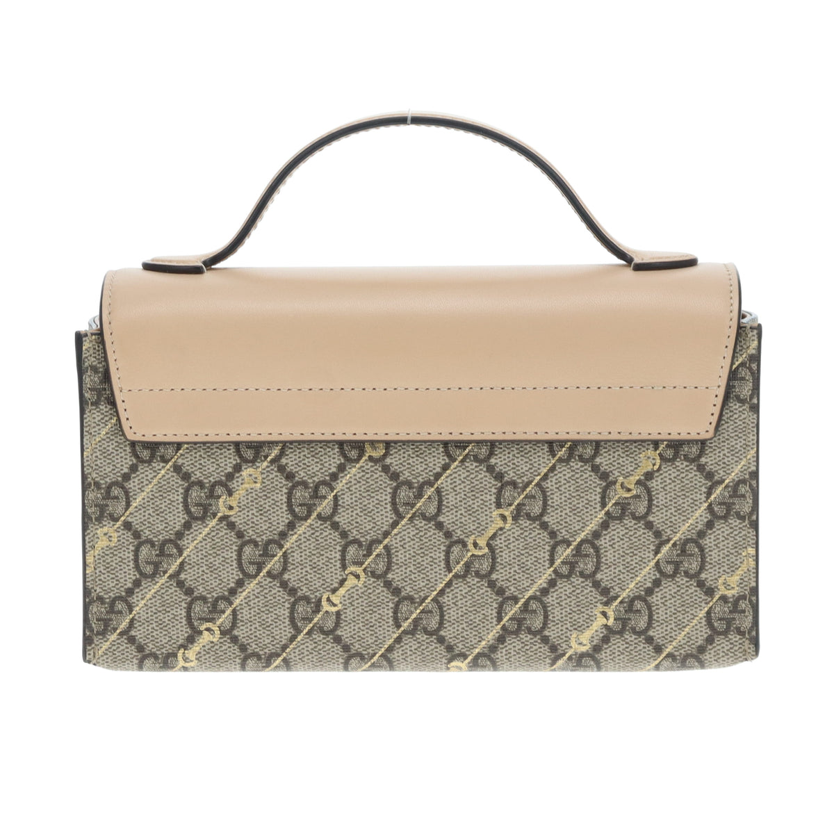 Gucci Padlock Mini Bag GG Supreme With Horsebit Print