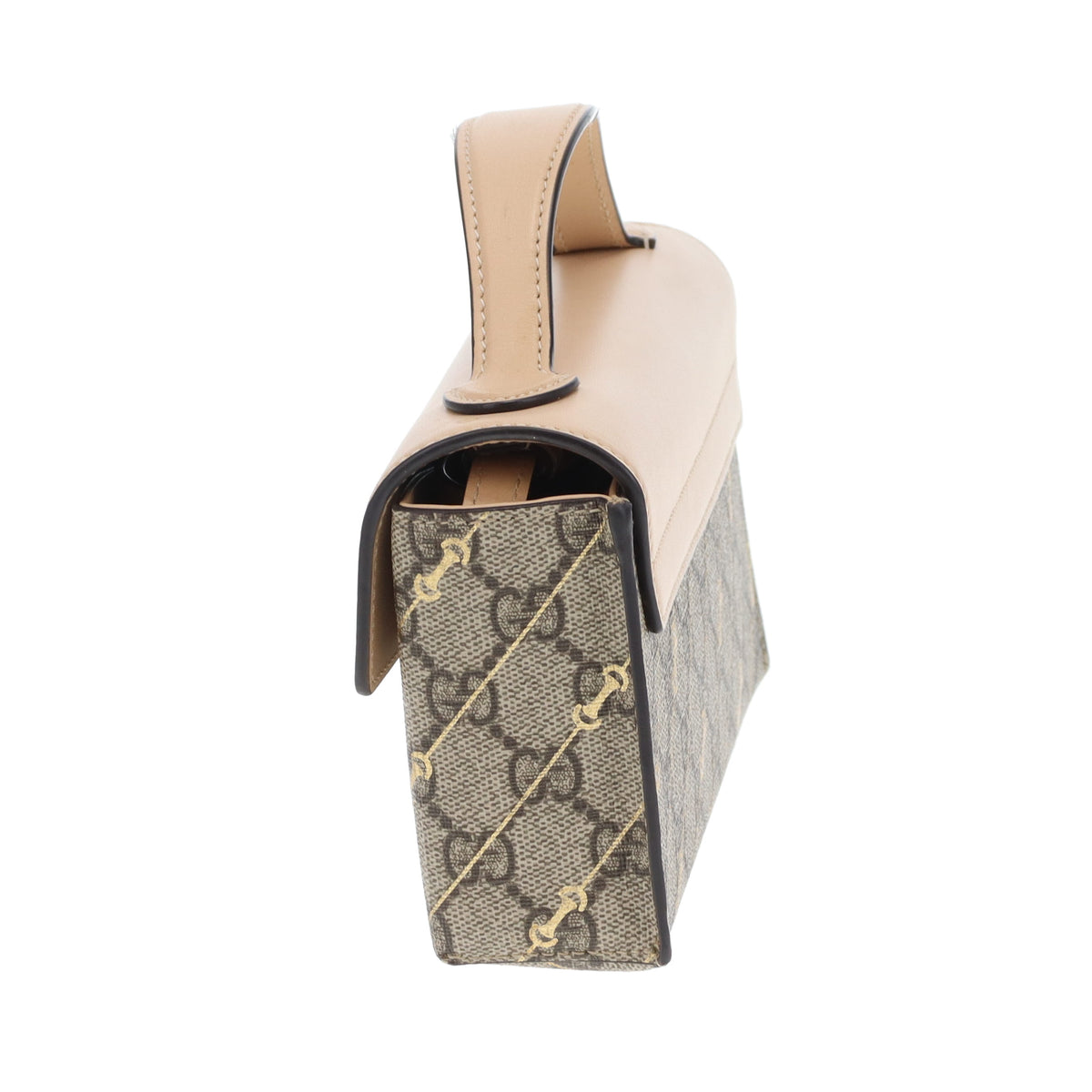 Gucci Padlock Mini Bag GG Supreme With Horsebit Print
