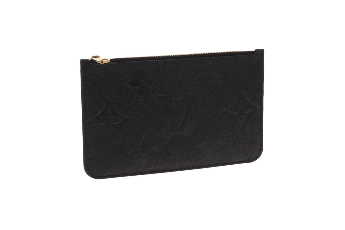 Louis Vuitton Black Empreinte Neverfull Pochette