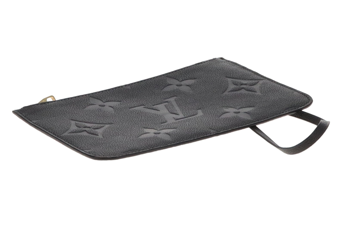 Louis Vuitton Black Empreinte Neverfull Pochette