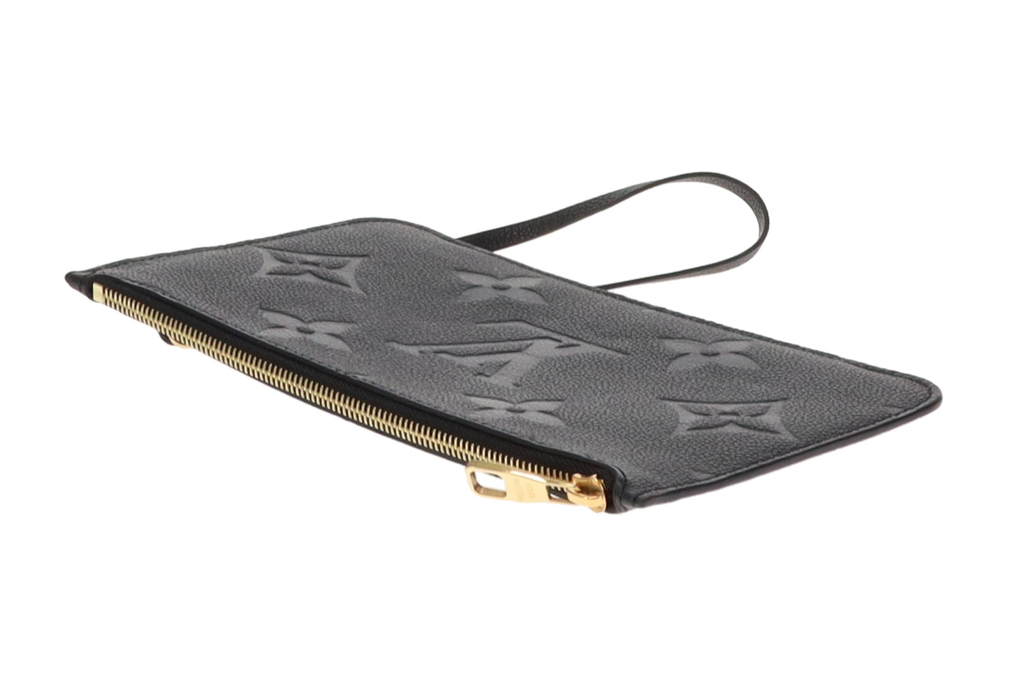Louis Vuitton Black Empreinte Neverfull Pochette