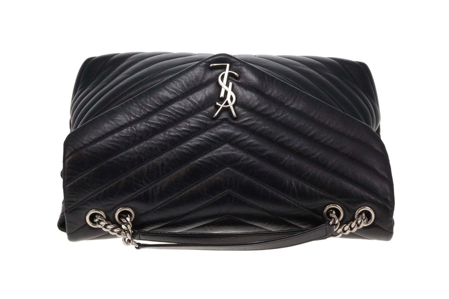 Saint Laurent Loulou Large Black SHW 2017