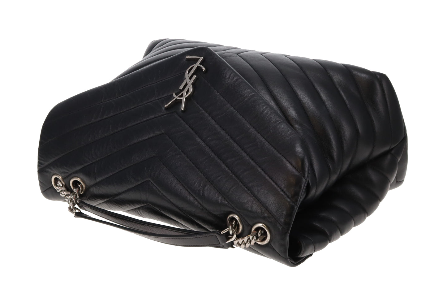 Saint Laurent Loulou Large Black SHW 2017