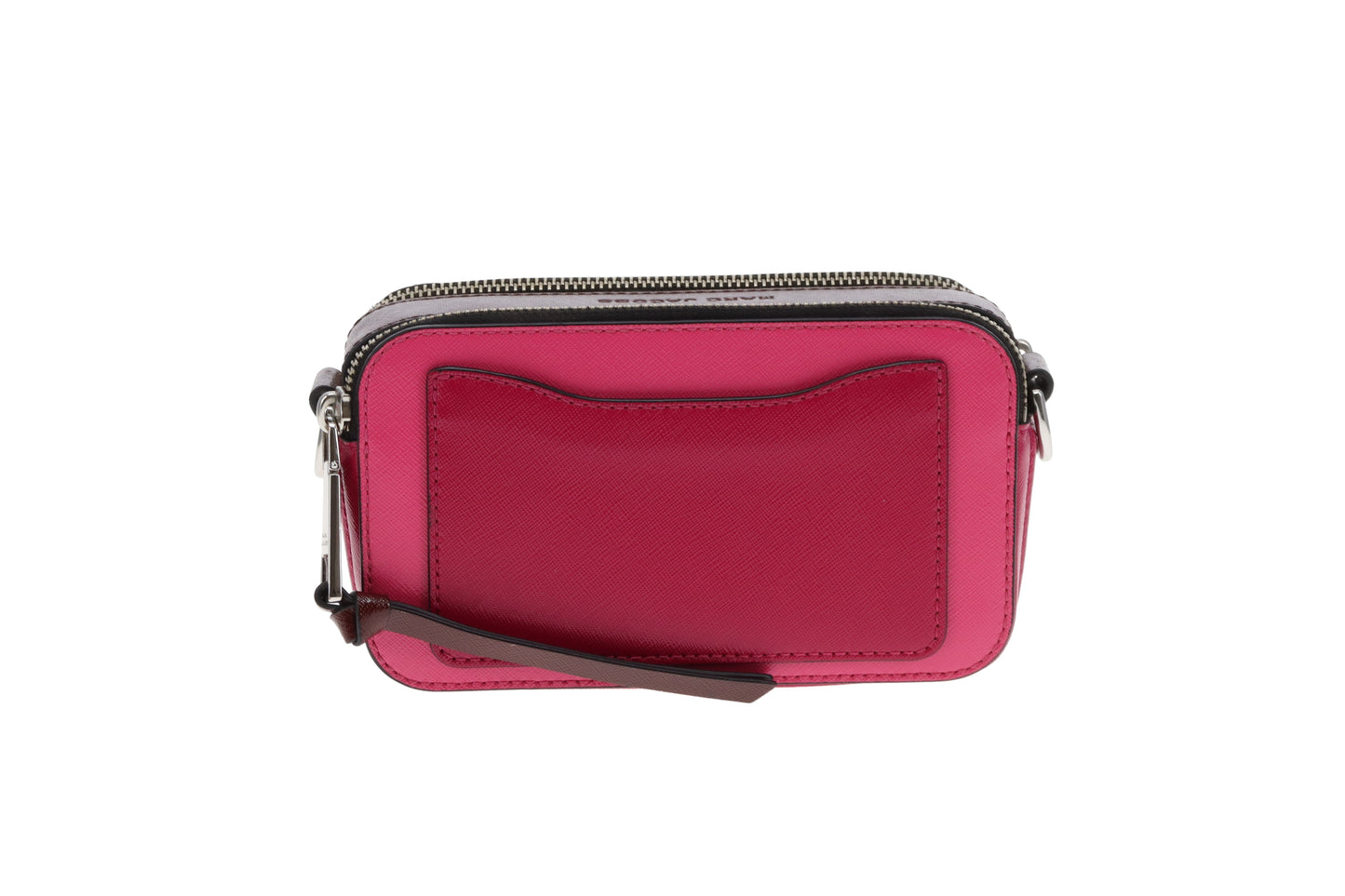 Marc Jacobs The Snapshot Studded Shoulder Strap Berry Tones