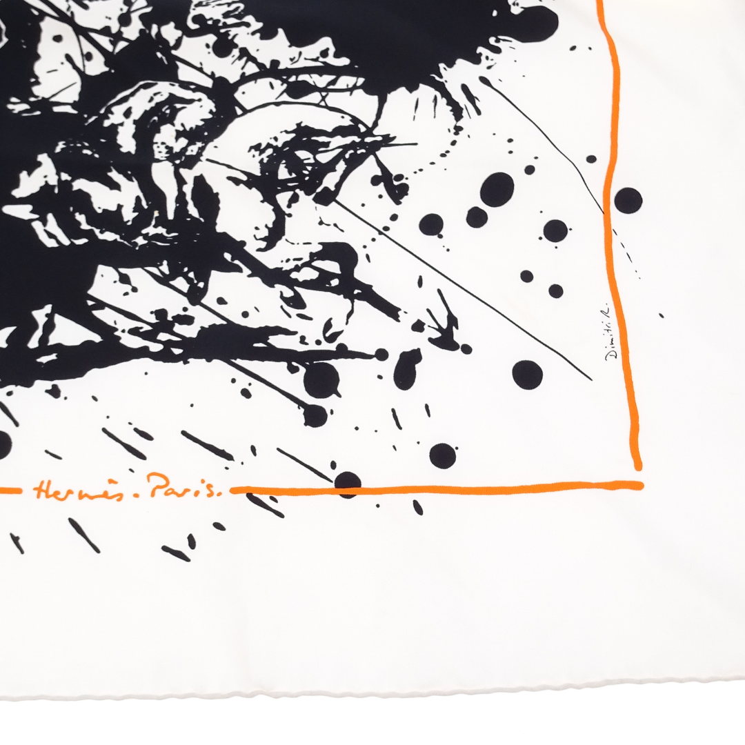 Hermes Cheval Surprise 90cm Silk Scarf