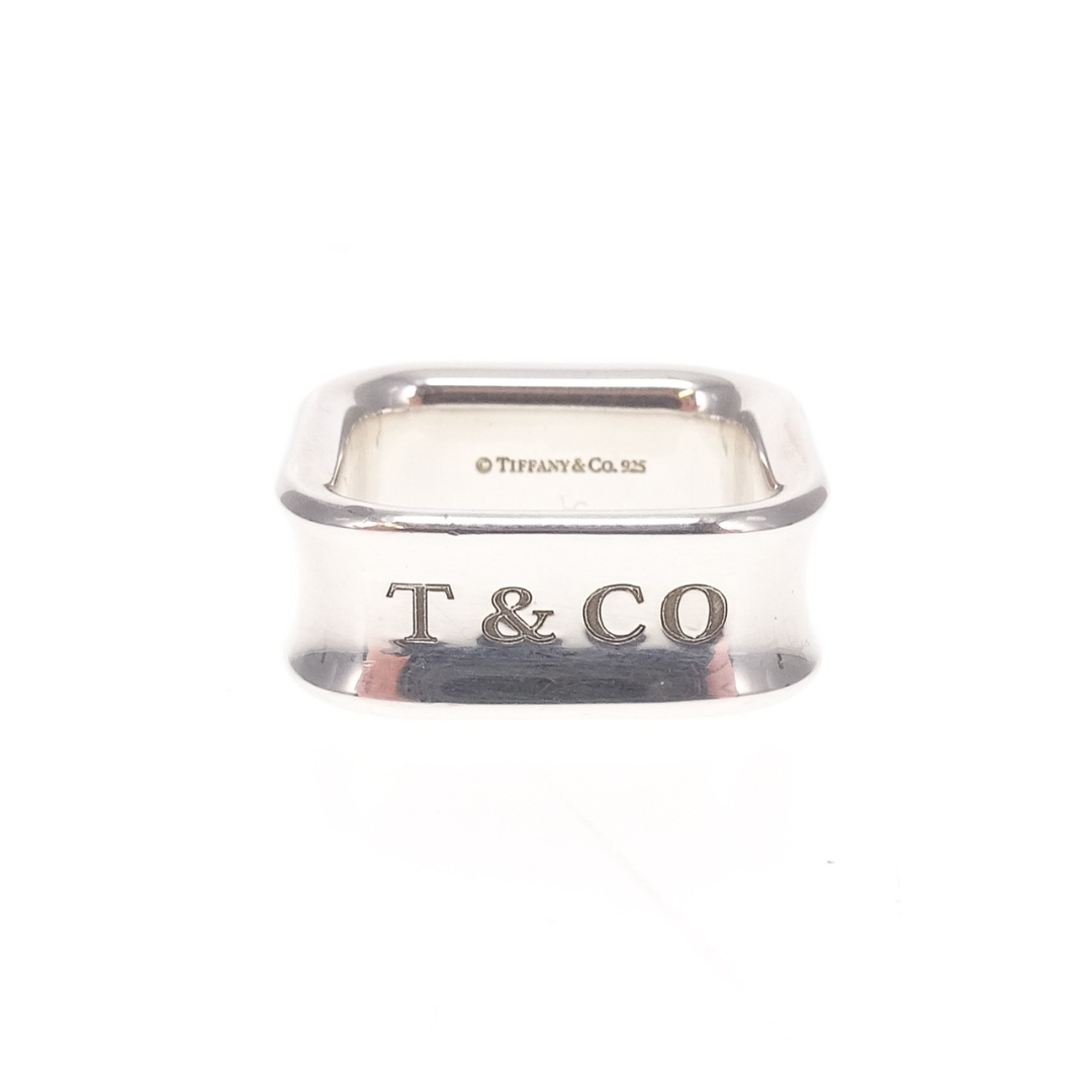 Tiffany & Co Since 1837 Square Ring (size 48)