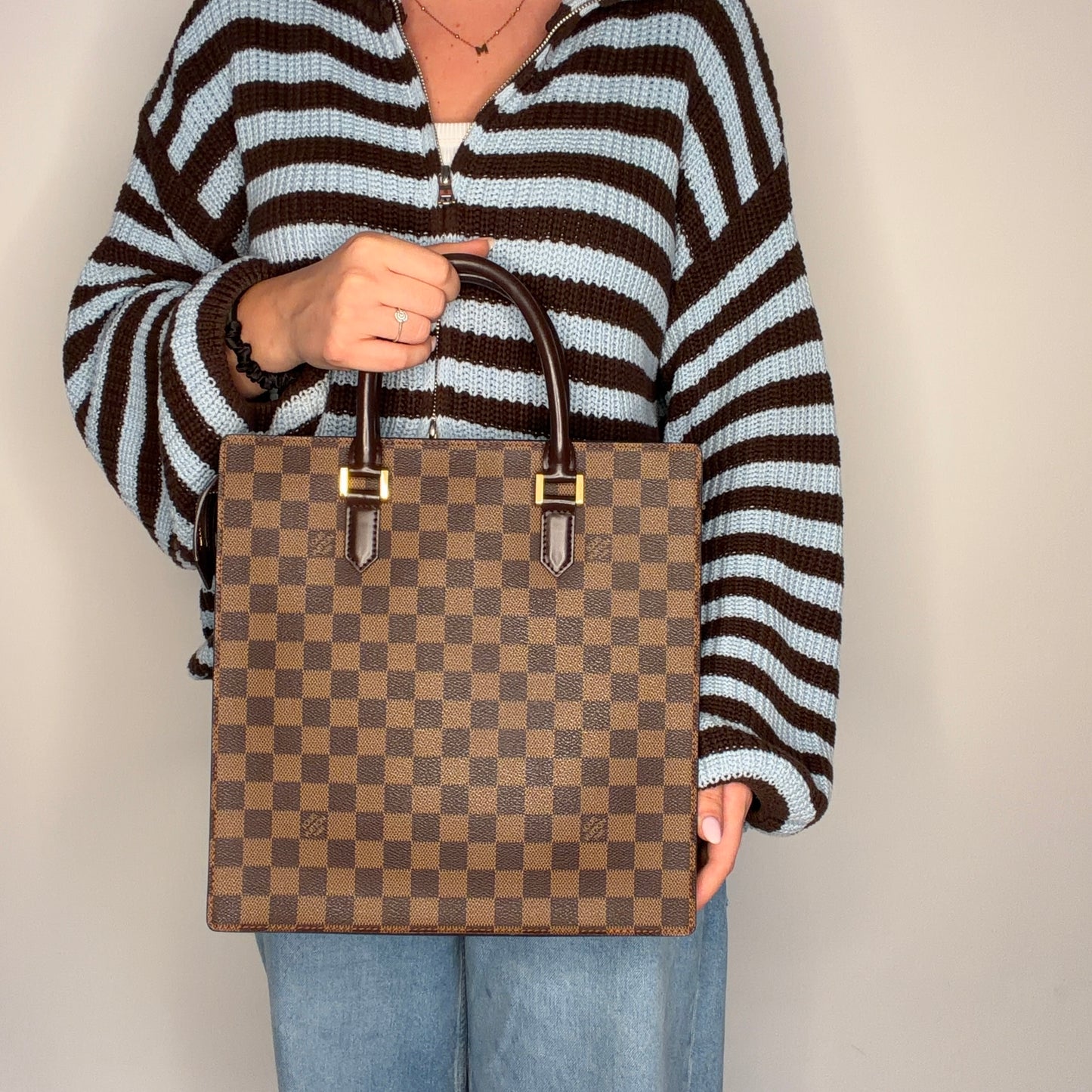 Louis Vuitton Venice Sac Plat PM Damier Ebene Vintage SR0033