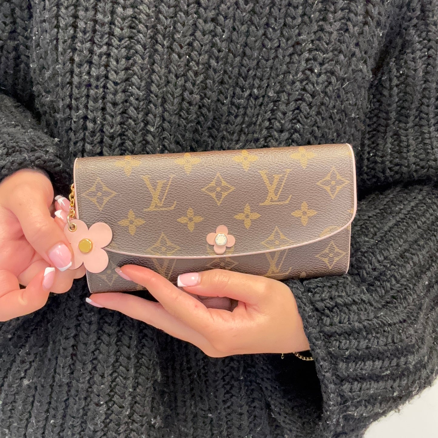 Louis Vuitton Emilie Wallet Bloom Flower Monogram CA4167 - 2017