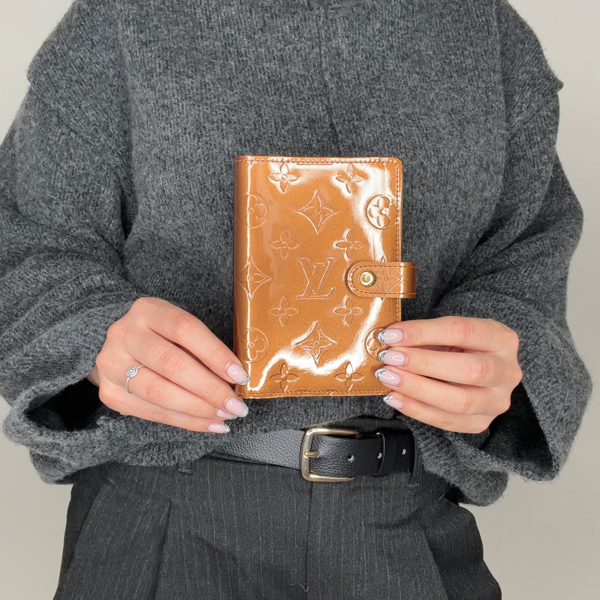 Louis Vuitton Agenda PM Bronze Vernis CA0091 - 2001