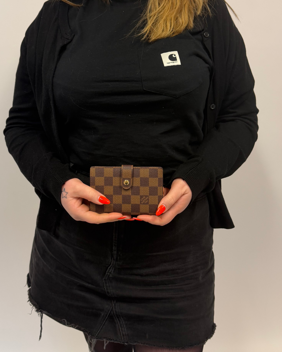 Louis Vuitton Viennois Wallet Damier Ebene Vintage CA4067 - 2007