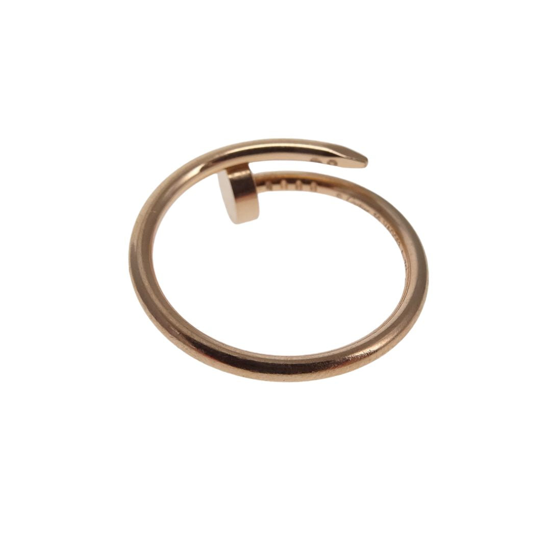 Cartier Juste Un Clou Ring Small Model Rose Gold (size 56)