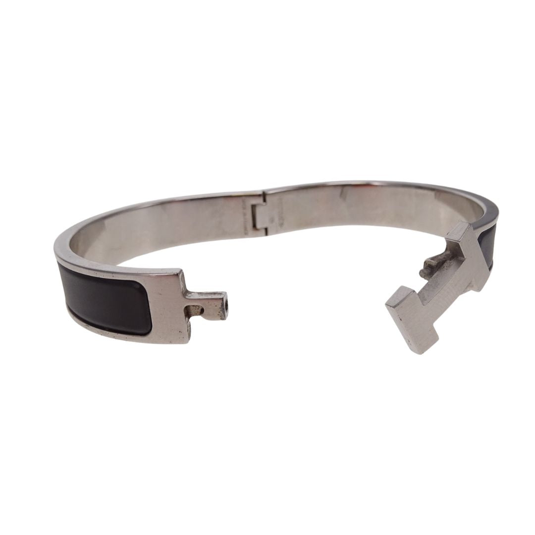 Hermes Clic HH Gris Etain Mat PHW