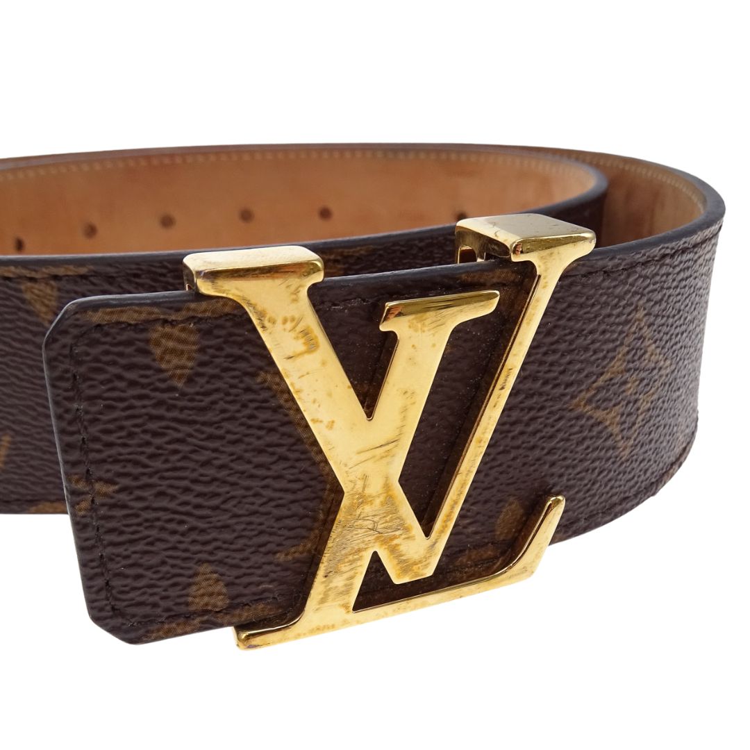 Louis Vuitton Initiales Belt 4cm Monogram 2018 (90cm)