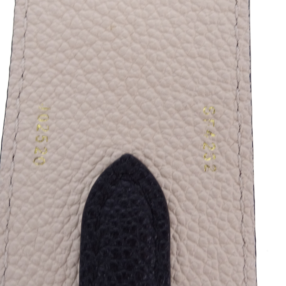 Louis Vuitton Strap For Shoulder Bags In Noir & Beige Monogram