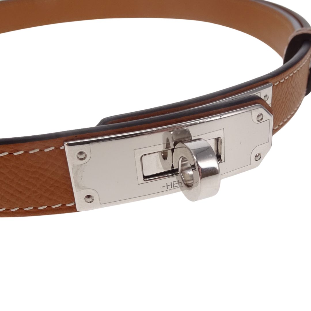 Hermes Kelly Belt Gold Epsom PHW 2025