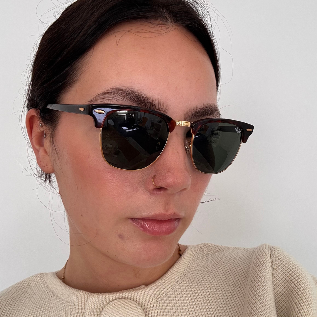 Ray-Ban Clubmaster Sunglasses Tortoise
