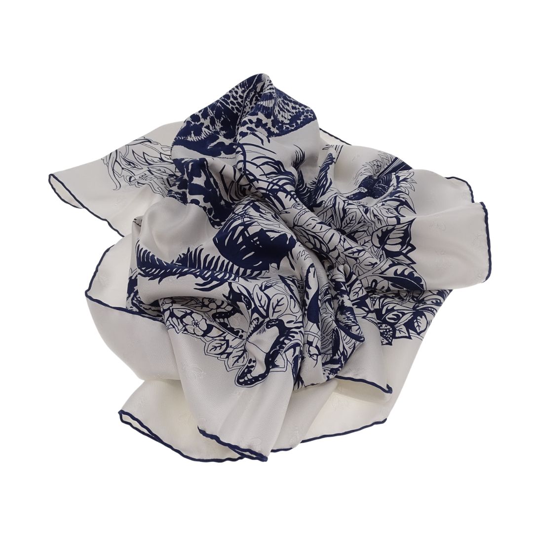 Hermes Jungle Love 90cm Silk Scarf