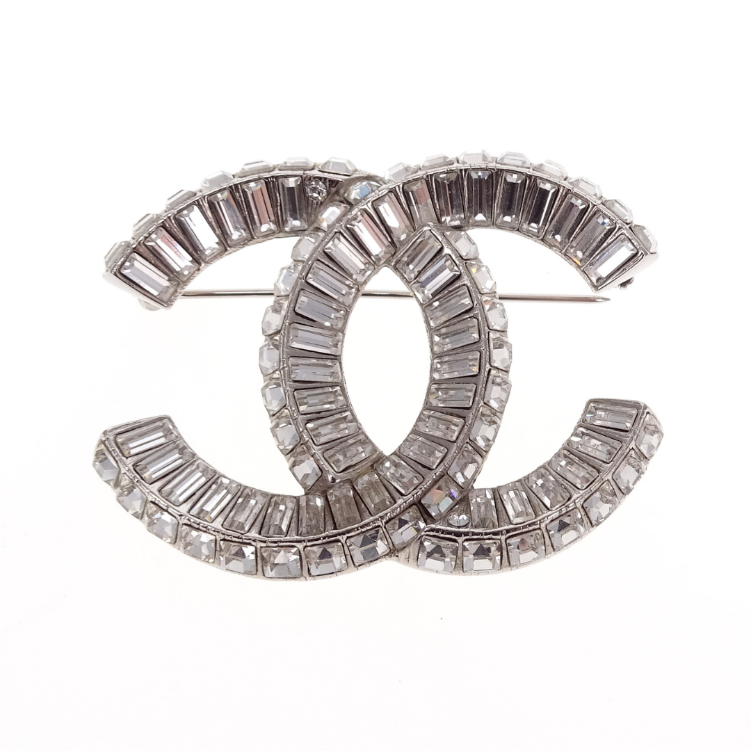 Chanel CC Brooch Crystal 2019