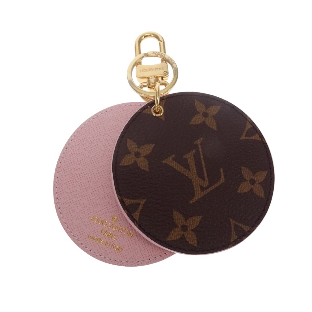 Louis Vuitton Mirror Round Bag Charm Monogram