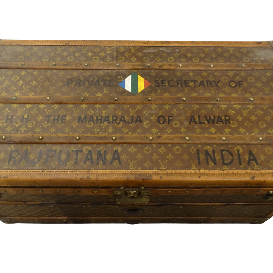 Louis Vuitton Antique Steamer Trunk 1920's - 1930's