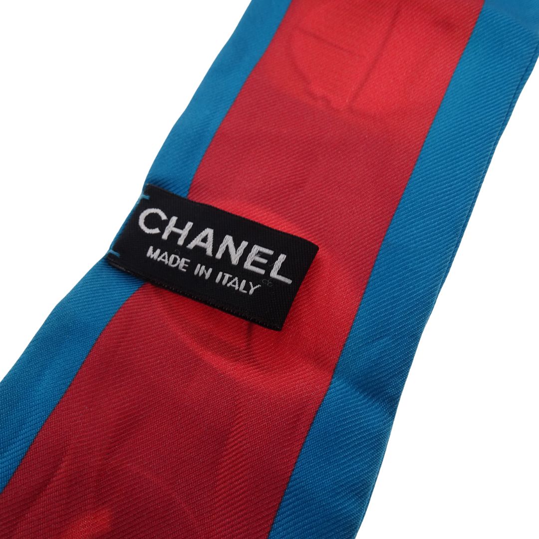 Chanel Long Silk Bugs Twilly