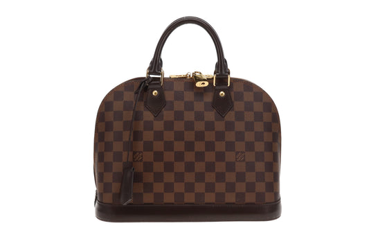 Louis Vuitton Alma PM Damier Ebene With Strap (NFID)