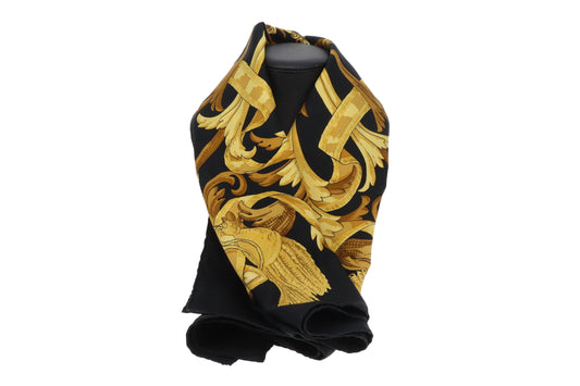 Hermes Le Mors "A Le Conetable" Silk Scarf 90cm