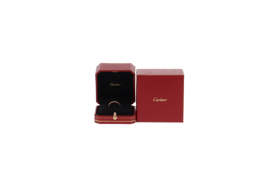 Cartier 18 Carat Gold Étincelle De Cartier Wedding Ring 0.22 Carat Daimond Weight (Size 61)