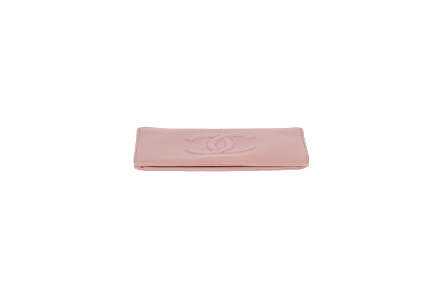 Chanel Timeless Pink Caviar Flap wallet
