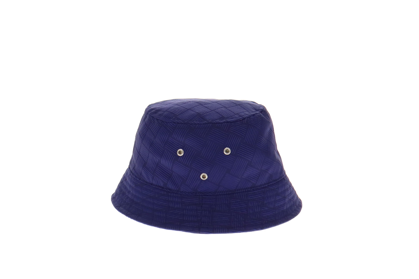Bottega Veneta Purple Jacquard Intreccio Bucket Hat (M)