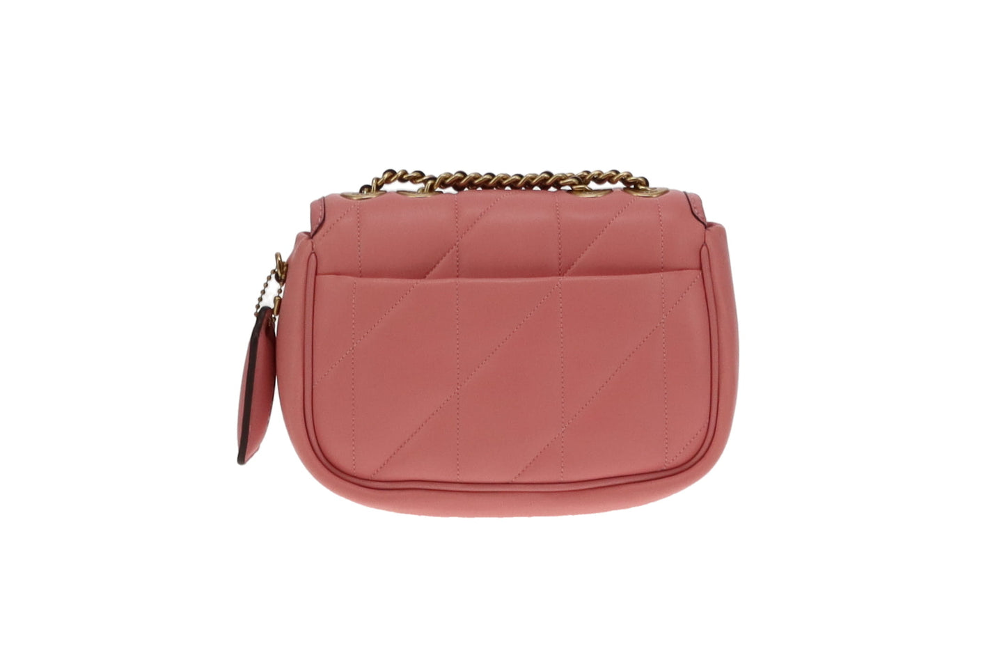 Coach Pink Quilted Pillow Madison 18 Shoulder Bag
