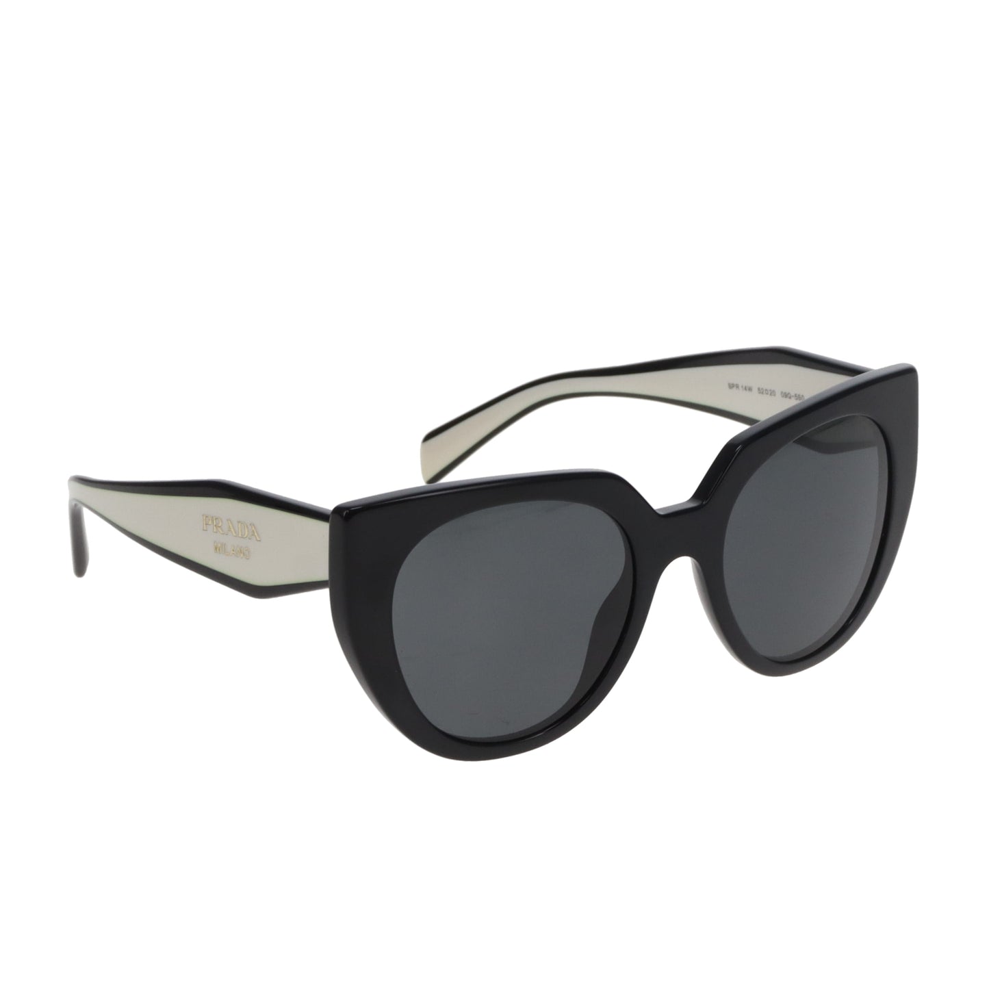 Prada Sunglasses SPR14W Black/White