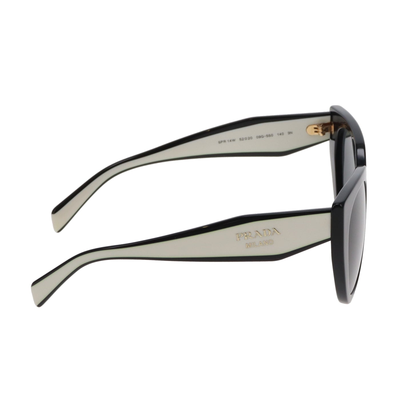 Prada Sunglasses SPR14W Black/White