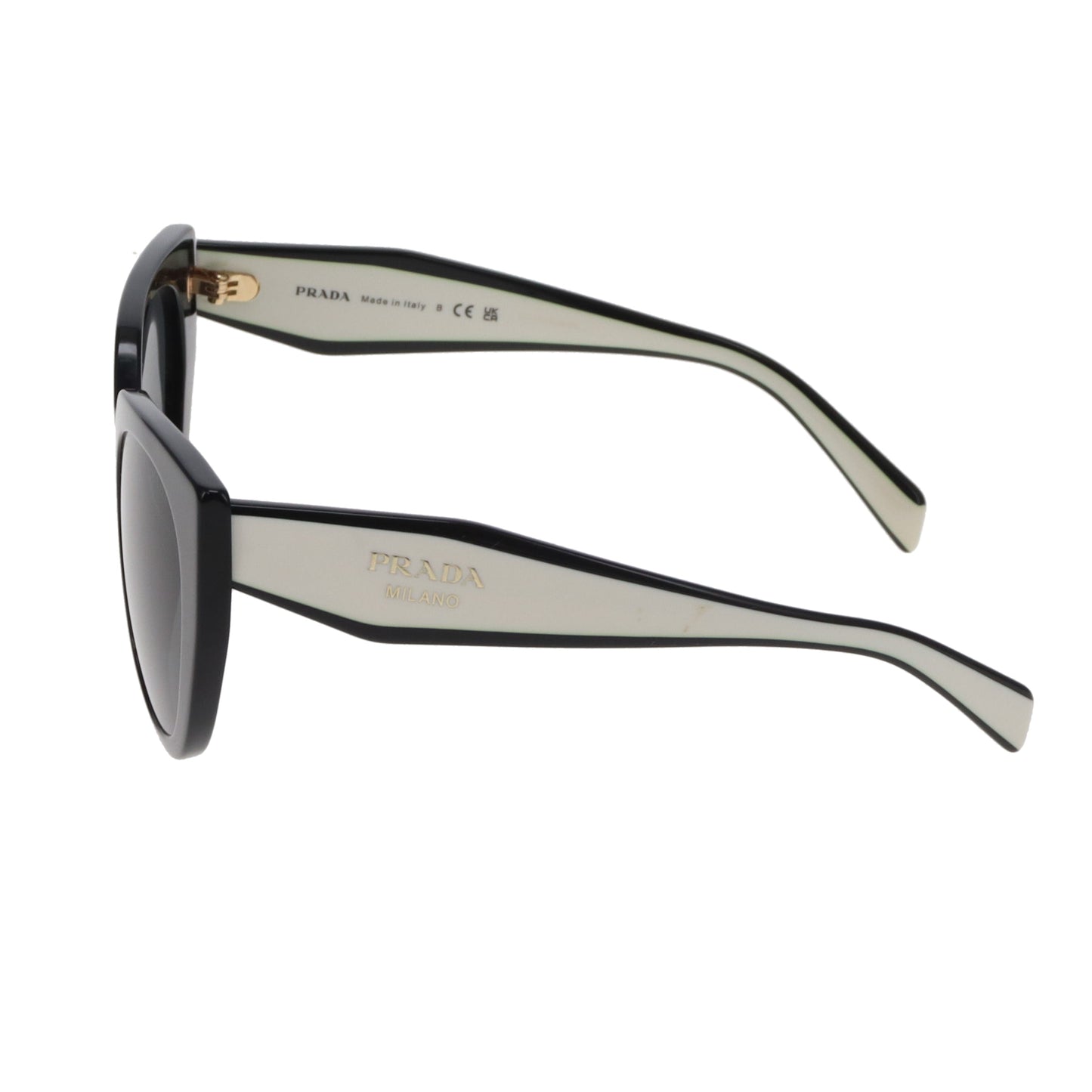 Prada Sunglasses SPR14W Black/White