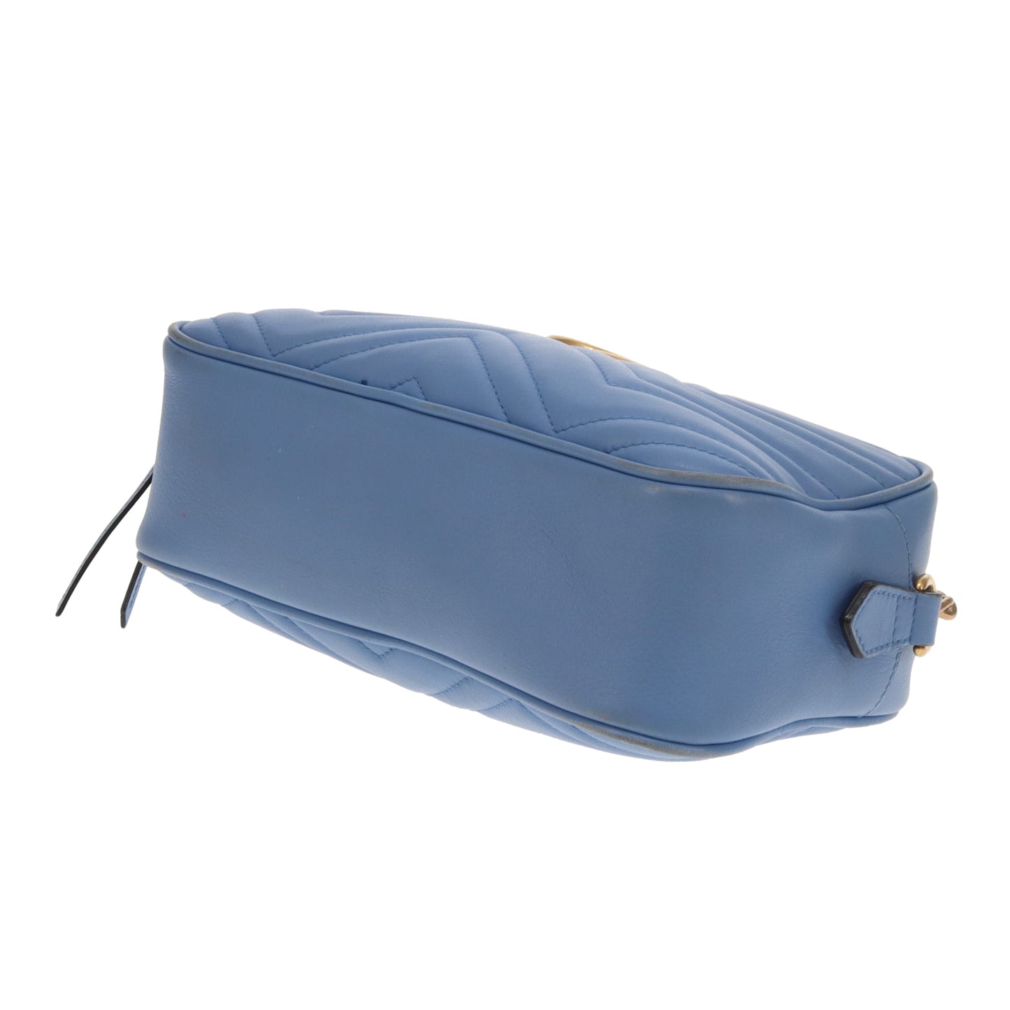 Gucci Marmont Camera Bag Small Baby Blue GHW