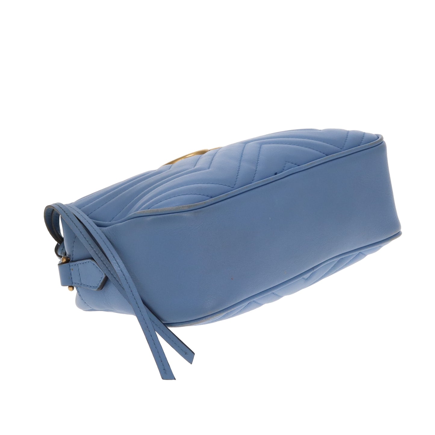 Gucci Marmont Camera Bag Small Baby Blue GHW