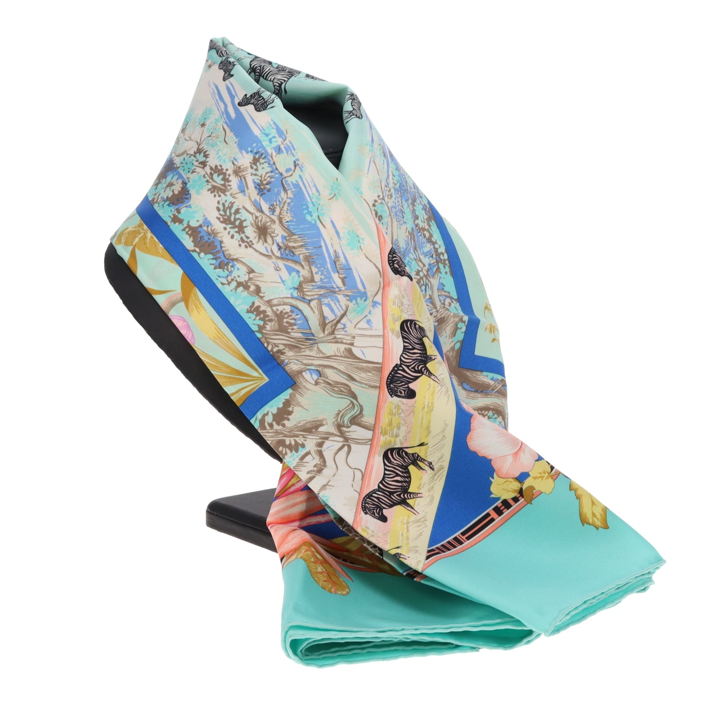 Hermes Tropiques Scarf 90 100% Silk