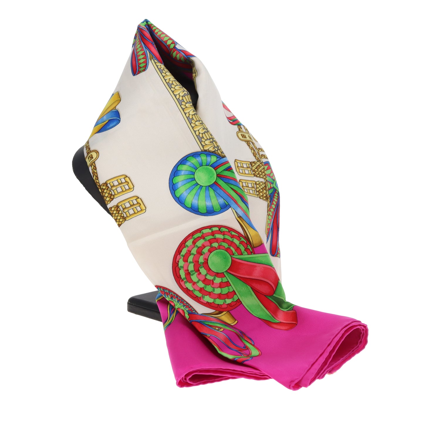 Hermes Les Rubans du Cheval Scarf 90 100% Silk