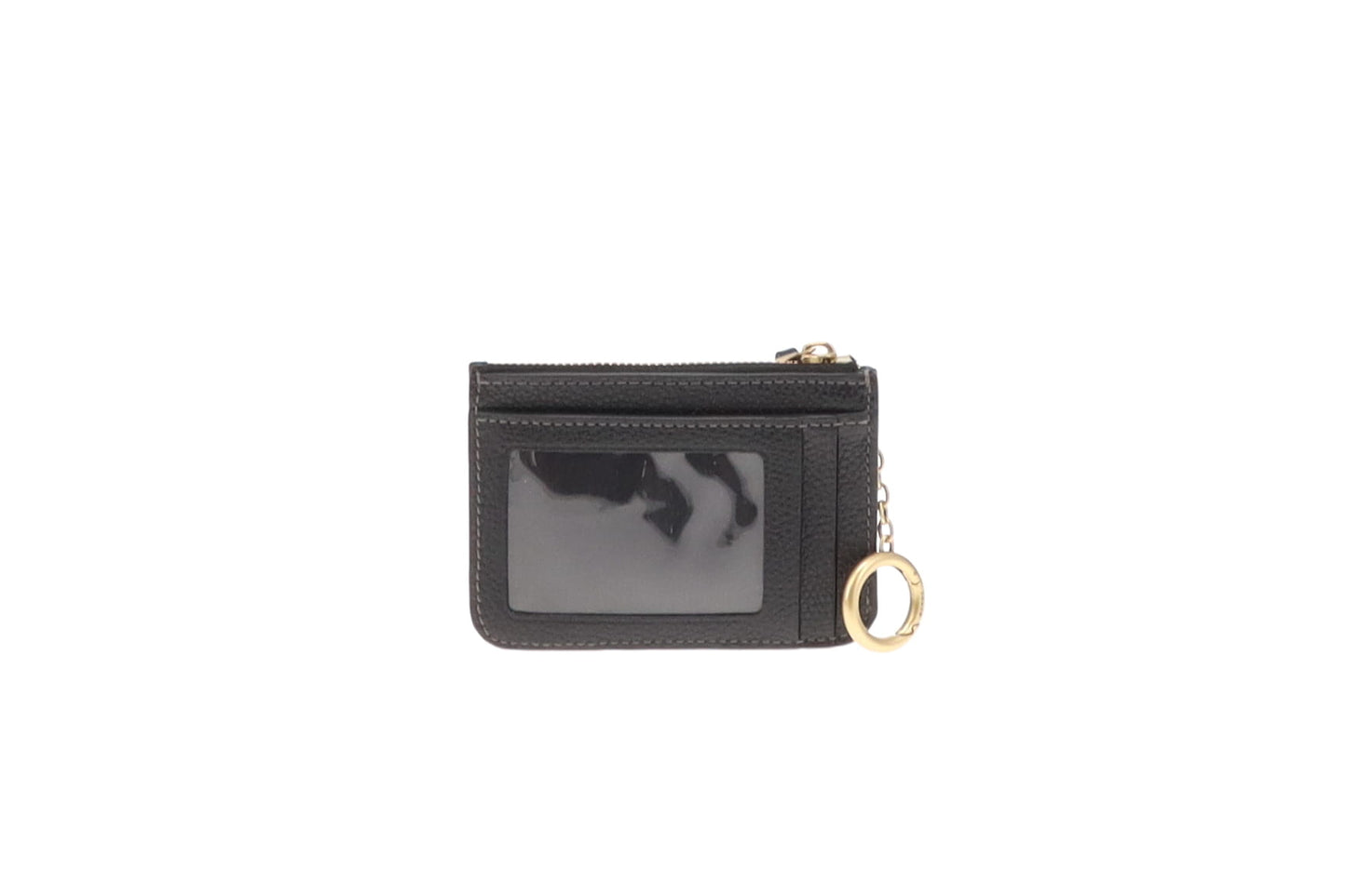 Coach Leather ID Holder Black