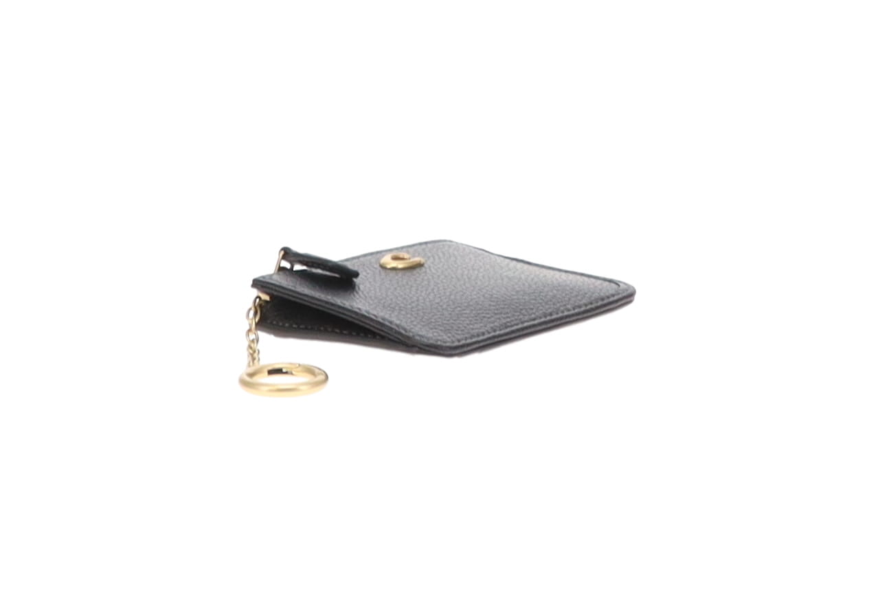 Coach Leather ID Holder Black