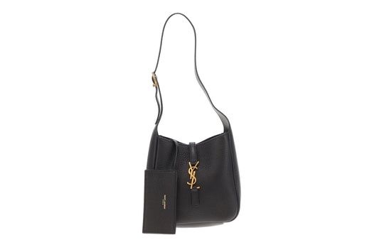 Saint Laurent Le 5 à 7 Supple Baby Black Leather GHW 2024