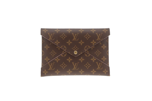 Louis Vuitton Kirigami Large Pouch Monogram Rose Ballierine NFID