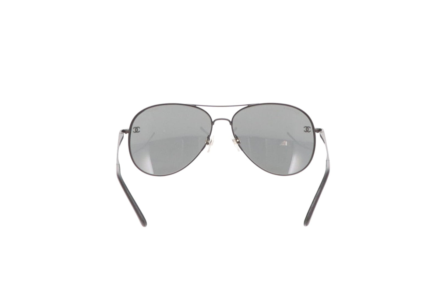 Chanel Sunglasses 4189-T Black Aviators