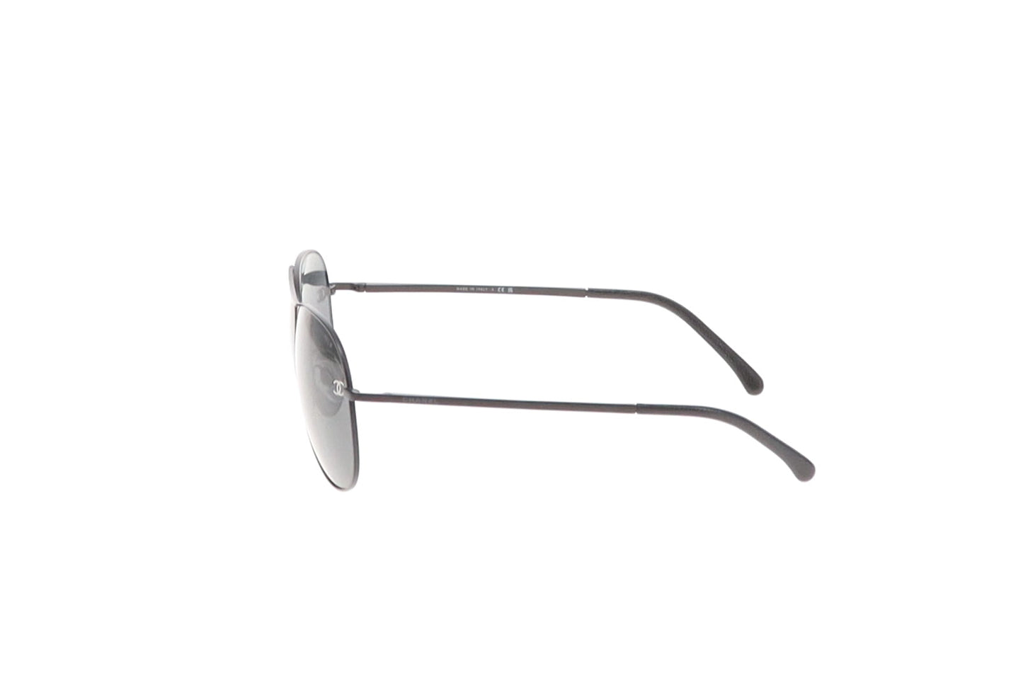 Chanel Sunglasses 4189-T Black Aviators
