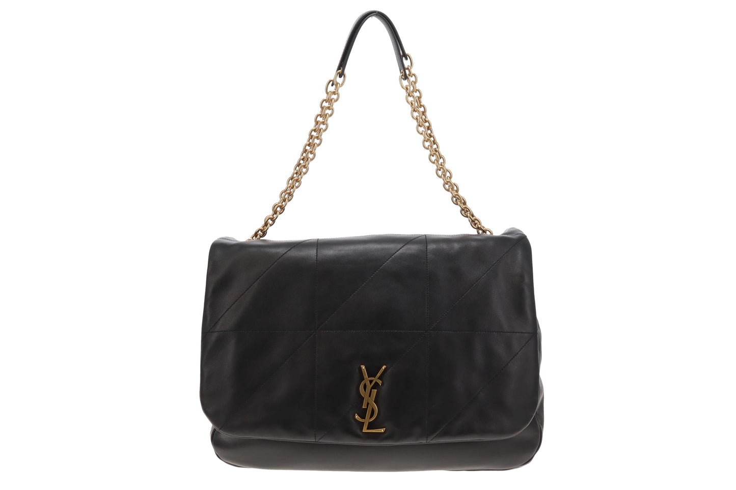 Saint Laurent Jamie 4.3 Large Black Lambskin GHW '23